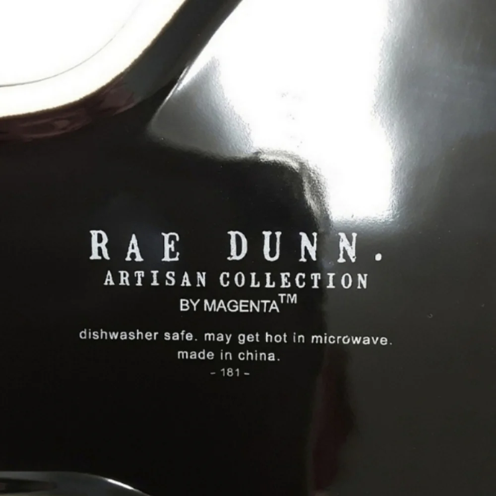 Rae Dunn Ceramic Dog Food and Water Bowl